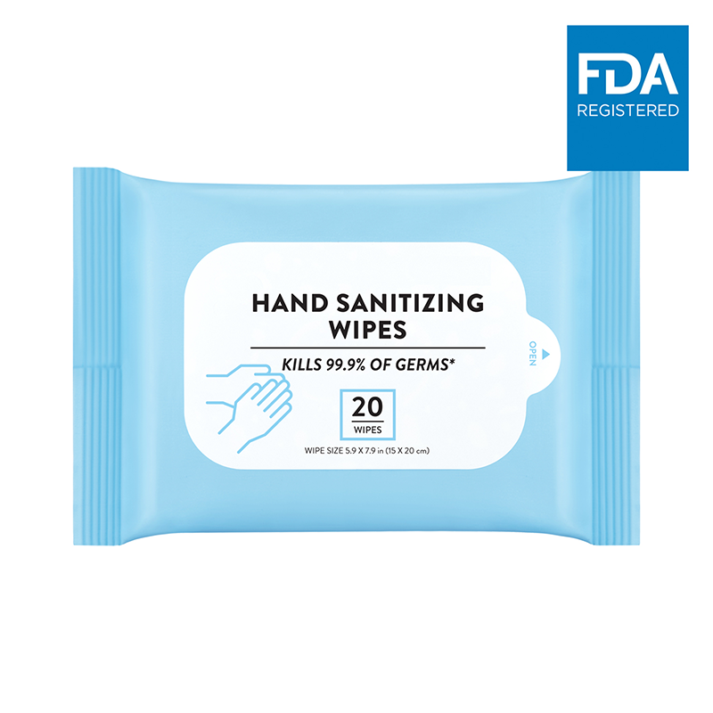 Hand Sanitizing Wipes